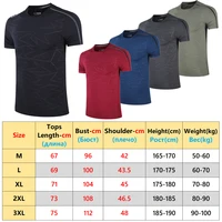 Jogging Short Sleeve Running Training Exercise Fashion Ultralight Tee Breathable Workout Tee Men Quick Dry Gym Print Shirts 2