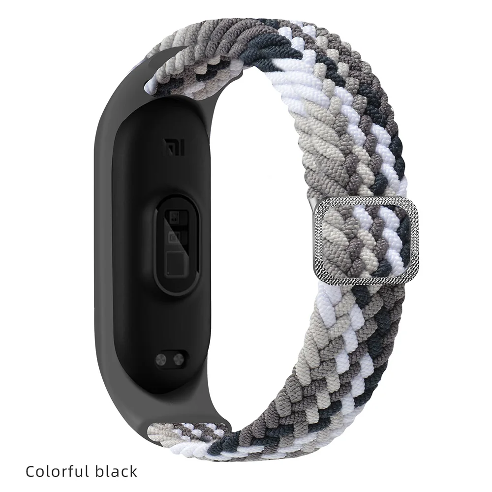 Braided Elastic Nylon Adjustable Solo Loop Wristband