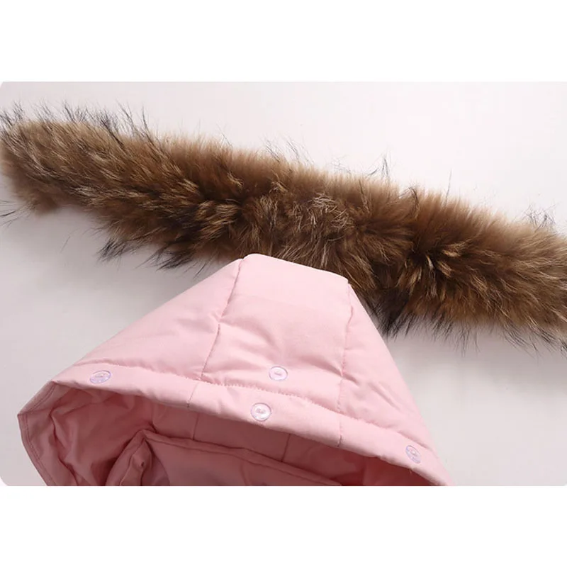 Children Overalls Jumpsuit 1-4Year Winter for Girl Boy Toddler Hooded Jacket Snowsuit Down Parka Coat Baby Outerwear
