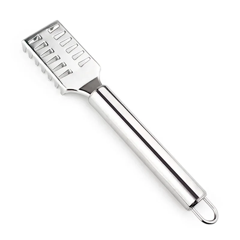 Stainless Steel Fast Cleaning Fish Peeler Scale Remover Seafood Crackers Fish Scaler Cleaner Planet Skin Brush Scraper Tool