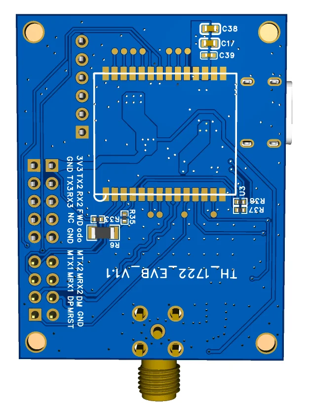 Tianhe 1722mm 표준 GNSS 모듈 GPS 및 내비게이션 기술용 밀폐형 개발 보드 키트