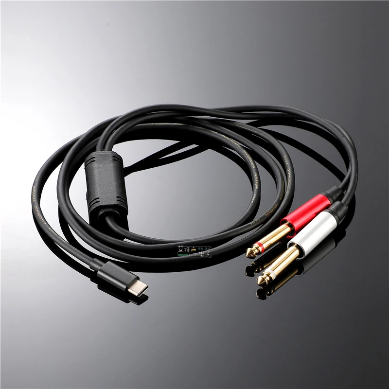 HiFi 3,5mm auf Dual RCA/6,35mm, Typ-C auf 3,5mm/RCA/XLR, Lightning auf 6,35mm/RCA/XLR Audiokabel 1,5-15m – Detail 25