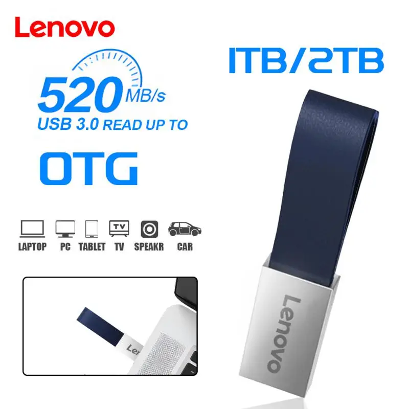 

USB-флеш-накопитель Lenovo 3,0, 128/256/512 ГБ, 2 ТБ, 128 ГБ