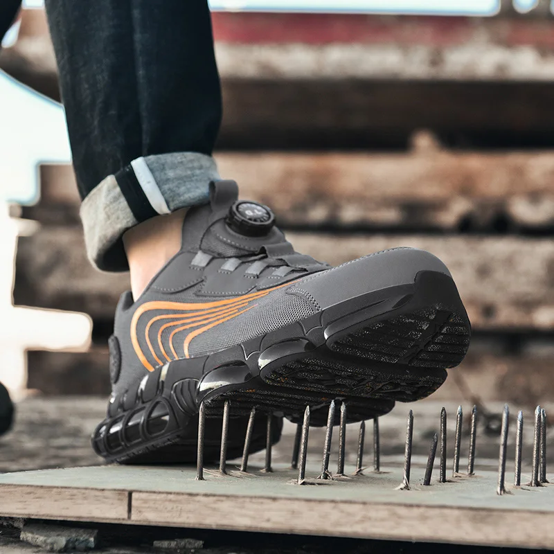 Men's Military Tactical Boots Army Boots Men Side Zipper Military Men Anti-Slip Ankle Work Safety Shoes Hiking Shoe leather boots