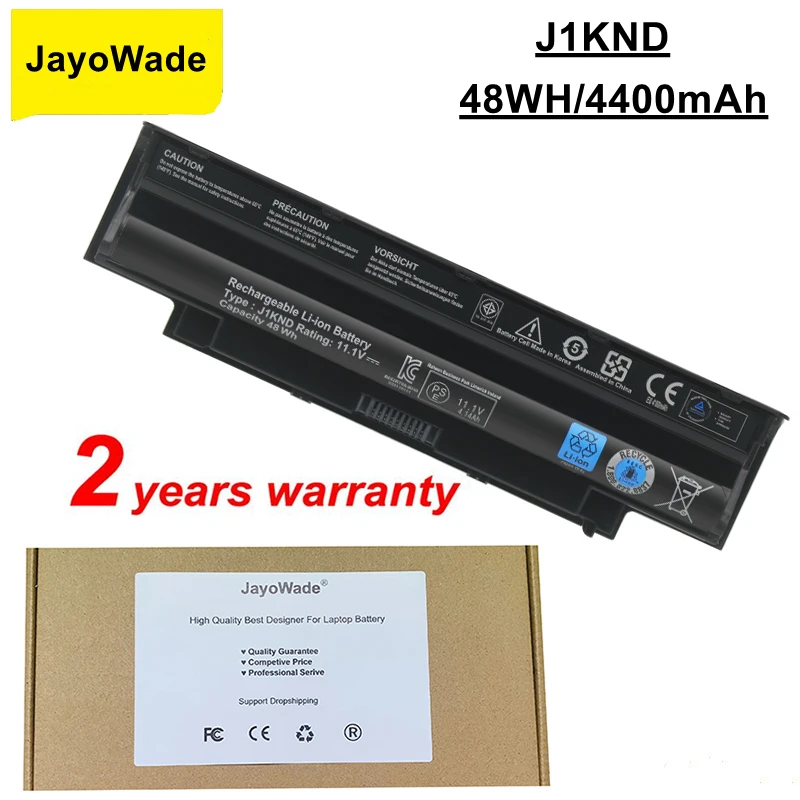 

JayoWade New J1KND Laptop Battery for DELL Inspiron N4010 N3010 N3110 N4050 N4110 N5010 N5010D N5110 N7010 N7110 J1KND