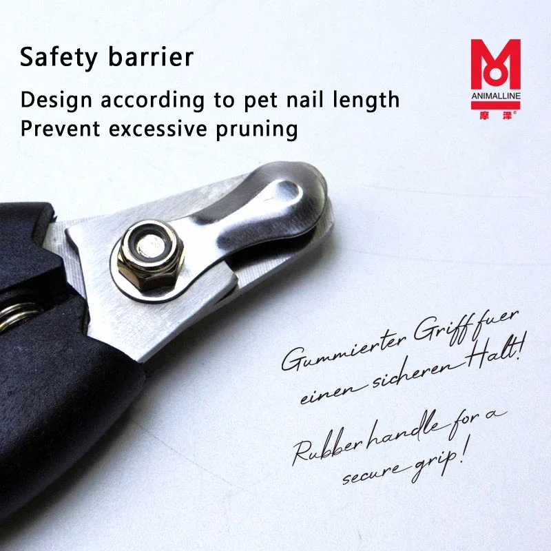 Stainless Steel Pet Nail Clipper for Cats And Dogs Grooming Scissors Cutter with Sickle for Pet Claws-Dog Nail Trimmer