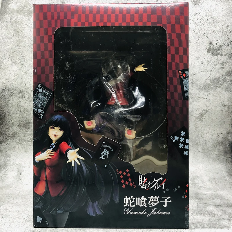  LKCOZSM LKCOZSM22cm Japanese Kakegurui Anime Figure Jabami  Yumeko Action Figure Kakegurui Uniform Jabami Yumeko Figurine Collection  Model Doll Gift Collection Ornaments Action Doll PVC Model Toy : Toys &  Games