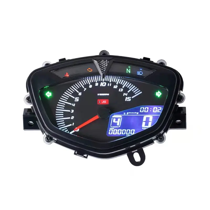 

2022 Electronic Digital Speedometer For Motorycle LC135 RPM Speed Gear