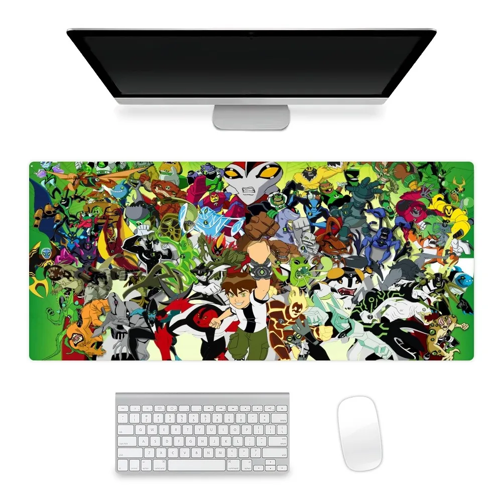 Cartoon B-Ben Cool 10 Mousepad Office Large Small Mouse PC Computer Game Keyboard Rubber Anti-Slip Mice Mat Big