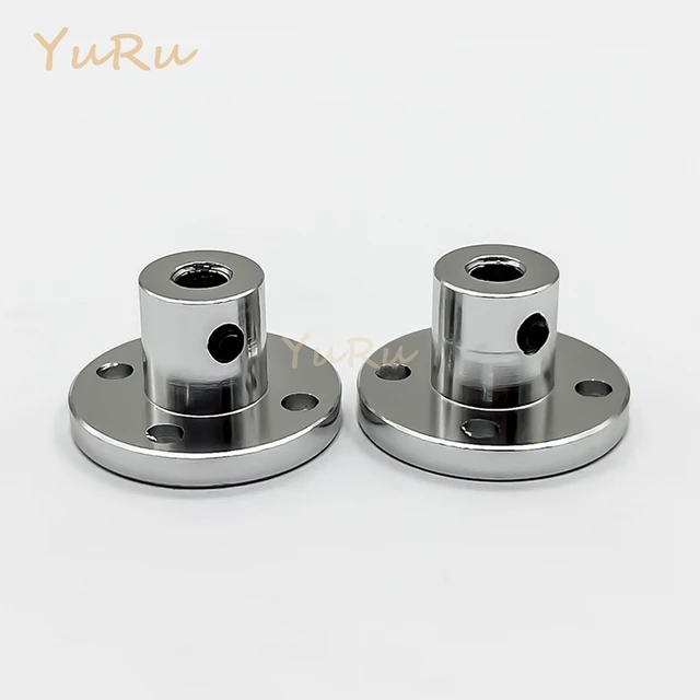 1PC Flange Coupling Bore 4mm Flange Principal Axis Fixed Bracket With 180°  Top Wire Aluminum Alloy Seatings for Shaft Motor - AliExpress