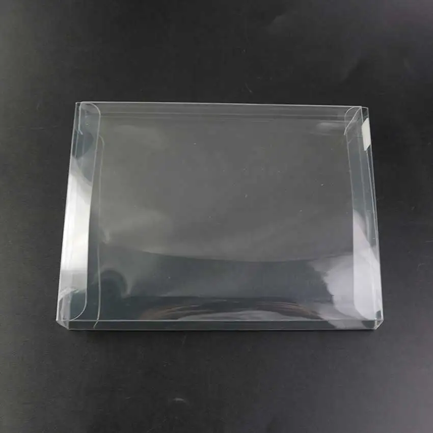 YuXi Clear Transparent Game Cartridge Box Case - Premium Plastic PET Protector