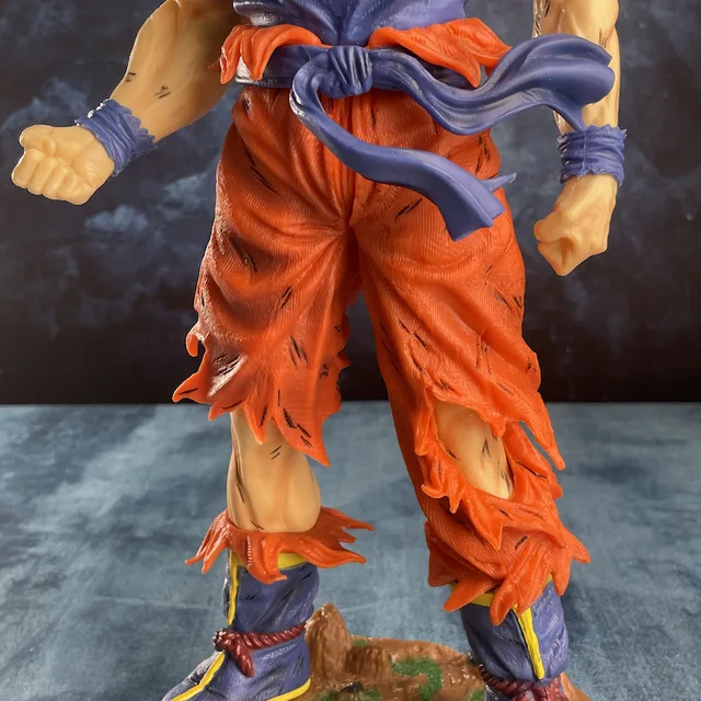 Dragon Ball Z Filho Goku Figura, GK Super Saiyan Filho Goku Action Figure,  PVC Vegeta Coleção Estátua, modelo de brinquedos, 43cm