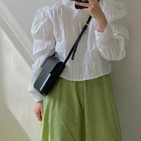 Sacs à bandoulière à rabat pour femmes, Mini sacs à main et sacs à bandoulière en cuir PU pour filles et dames, sac Simple et solide pour téléphone, 2024 4