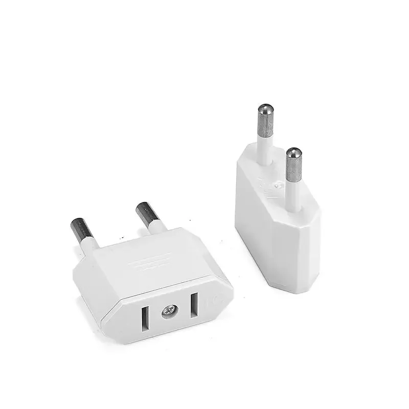 ใหม่ CN US ไปยัง EU ปลั๊กอะแดปเตอร์ AC Converter อเมริกันจีนไปยัง EU ยูโรยุโรป Travel Power Adapter ประเภท C ปลั๊กซ็อกเก็ตไฟฟ้า 1