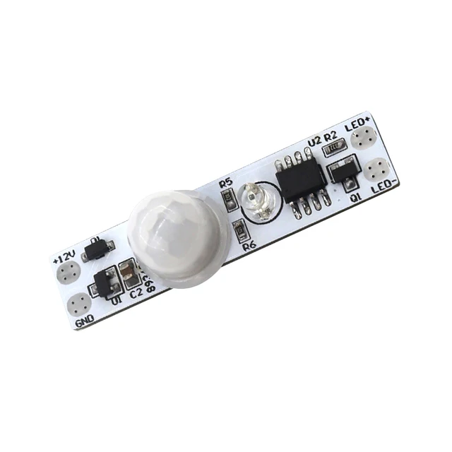 DC 12V 5A IR Pyroelectric Infrared PIR Motion Sensor Detector Board Module DIY E - Foto 9