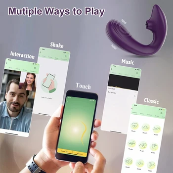 Powerful Bluetooth APP Vibrator Female with Tongue Licking Clitoris Stimulator G Spot Massager Adult Goods Sex Toys for Women Powerful Bluetooth APP Vibrator Female with Tongue Licking Clitoris Stimulator G Spot Massager Adult Goods Sex