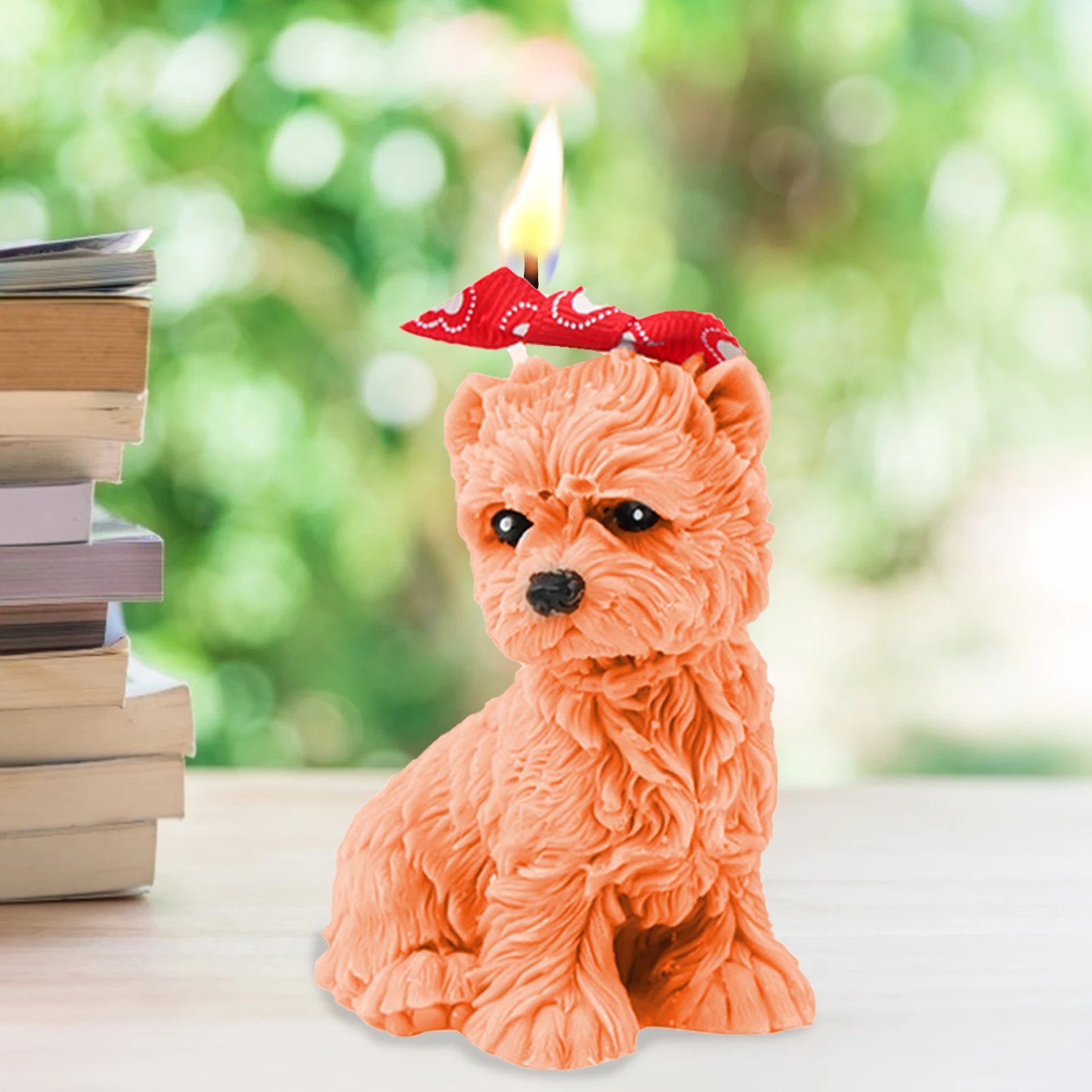 JS MOLD Moule à Bougie En Silicone Pour Chien - 3D - Bouledogue Français - Moule En Silicone - Moule à Bougie En Silicone - Pour Chocolat, Savon, Bougie (Pastoral Shiba Inu