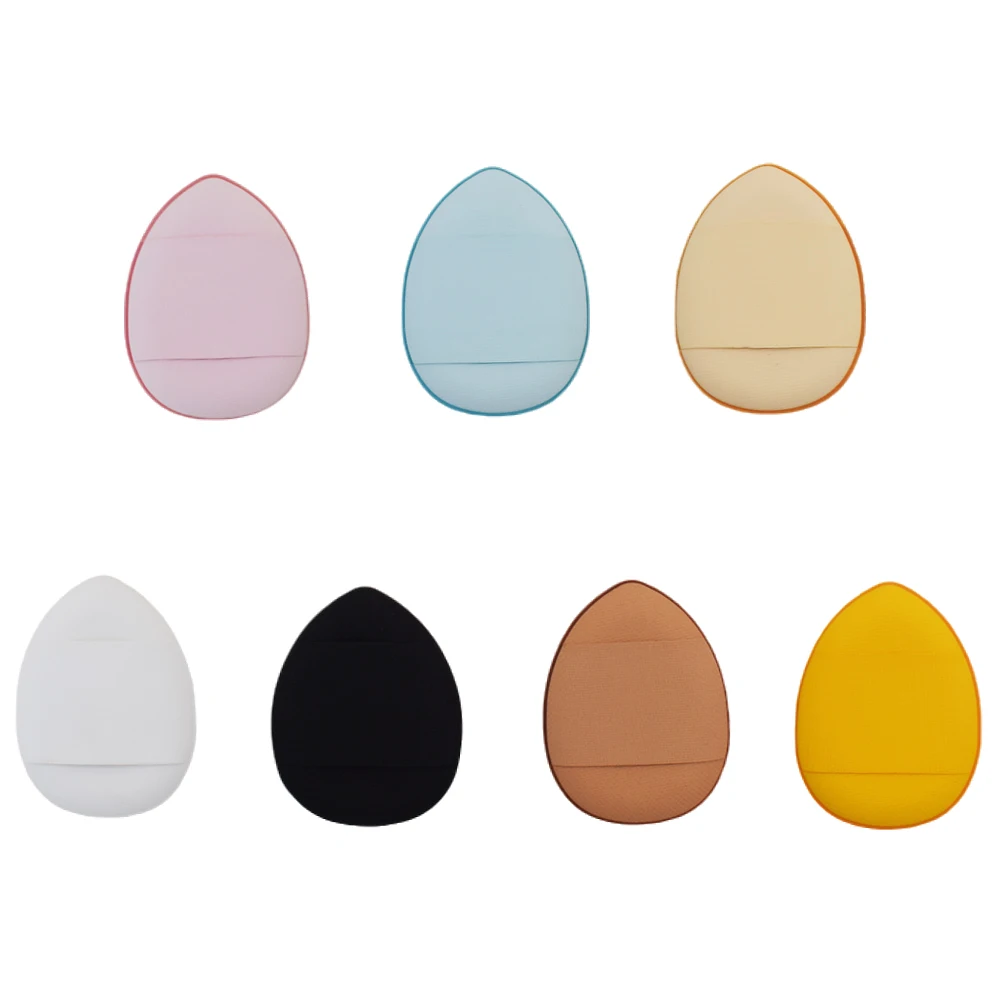 50Pcs/Bottle Mini Finger Puff Foundation Small Air Cushion Powder Sponge Face BB Cream Cosmetic Applicator Makeup Tools 6