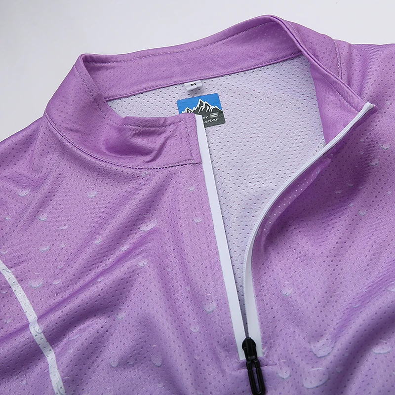 Outdoor Quick-drying Clothes Women's Long-sleeved Stand-up Collar Loose Ice Silk T-shirt Sports Leisure Hiking Sunscreen Camping