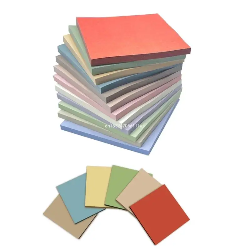 

Sticky Notepads 3x3Inch Note Paper Self-ashesive Note Pad Reminder on Fridges Door Computer Whiteboard, 50 Sheet/Pad Dropship