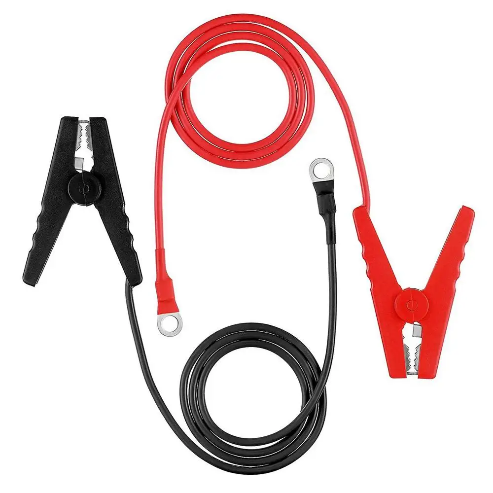 Description Picture 2 of itemElectric Fence Alligator Clips Electric Fence Jump Cable With Crocodile Clip Jumper Wires Alligator Clips Cable Connect 2 PCS