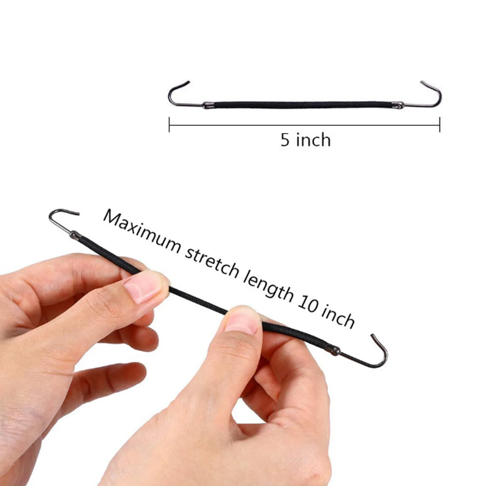 20Pcs Women Ponytail Hooks Hair Clips Elastic Hair Ties Ponytail Holders Hair Accessory Hair Ties Hook Ponytail Hooks Hair Clips