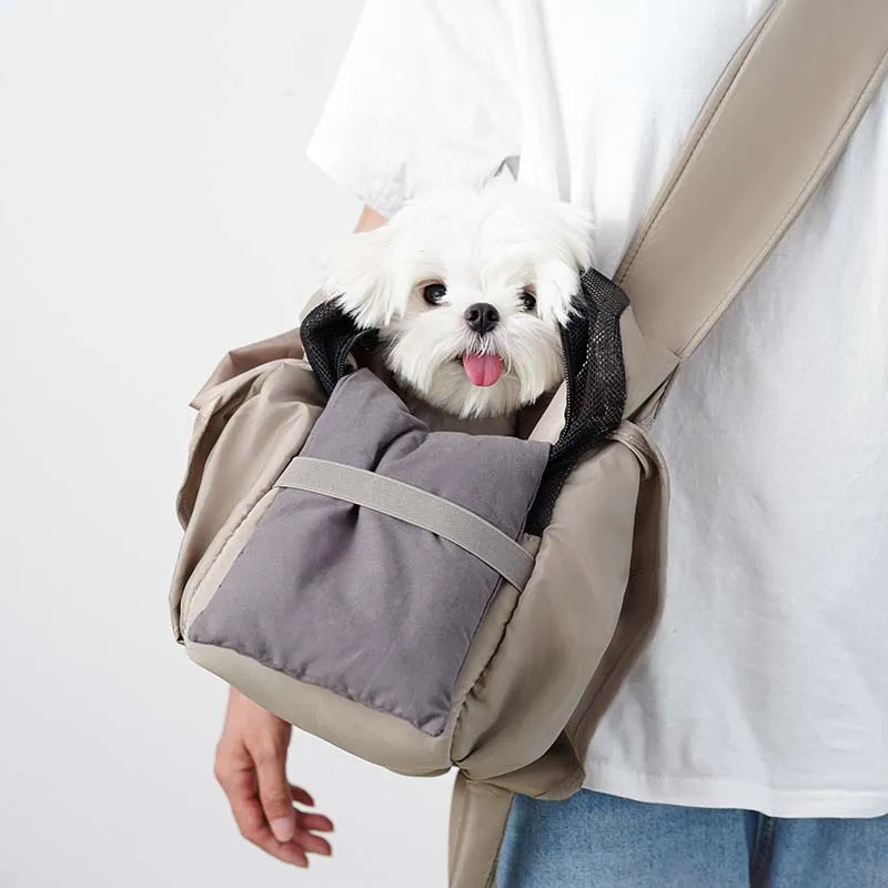 

Portable Pet Bag Breathable Large Capacity Shoulder Crossbody Bag Small Dog Outdoor Travel Carry Cat Puppy Dogs Accessories
