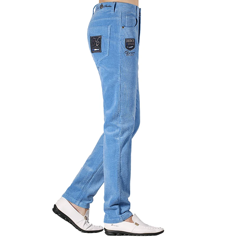 New Winter Clothes Men's Corduroy Comfortable Fashion Straight Leg Loose Style Stretching streetwear Corduroy Pants Big Size