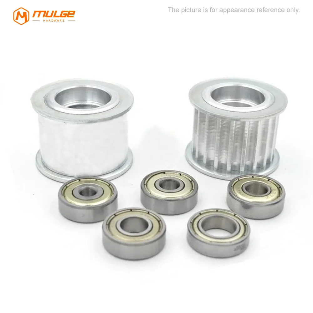 timing pulley belt pulley HTD5M Timing Pulley Idler Pulley 15T/16T/18Teeth AF Type Bore 5/6/8/10/12/15mm Belt Width 10/15/20/25mm 3D printed parts 5GT