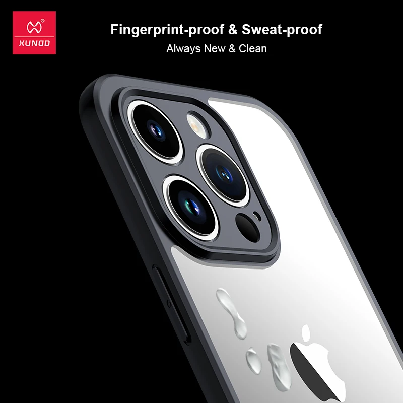 Xundd For Huawei P60 Pro P60 Art Case,Airbags Anti-drop Shell Lens Full Protection Back Transparent PC+TPC Thin Back Cover Funda