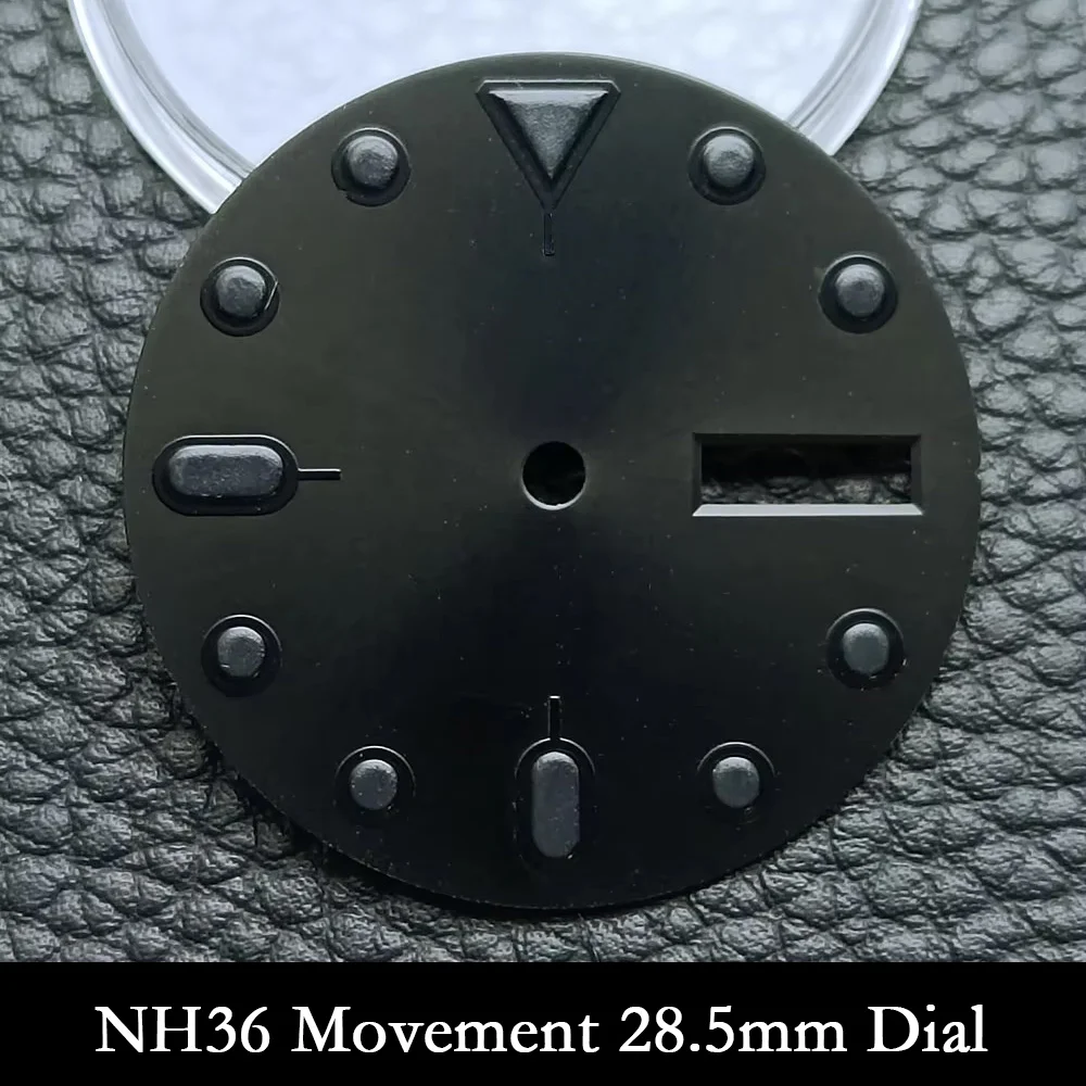 High-Quality 42mm Black Steel Men's Watch with Sapphire Glass