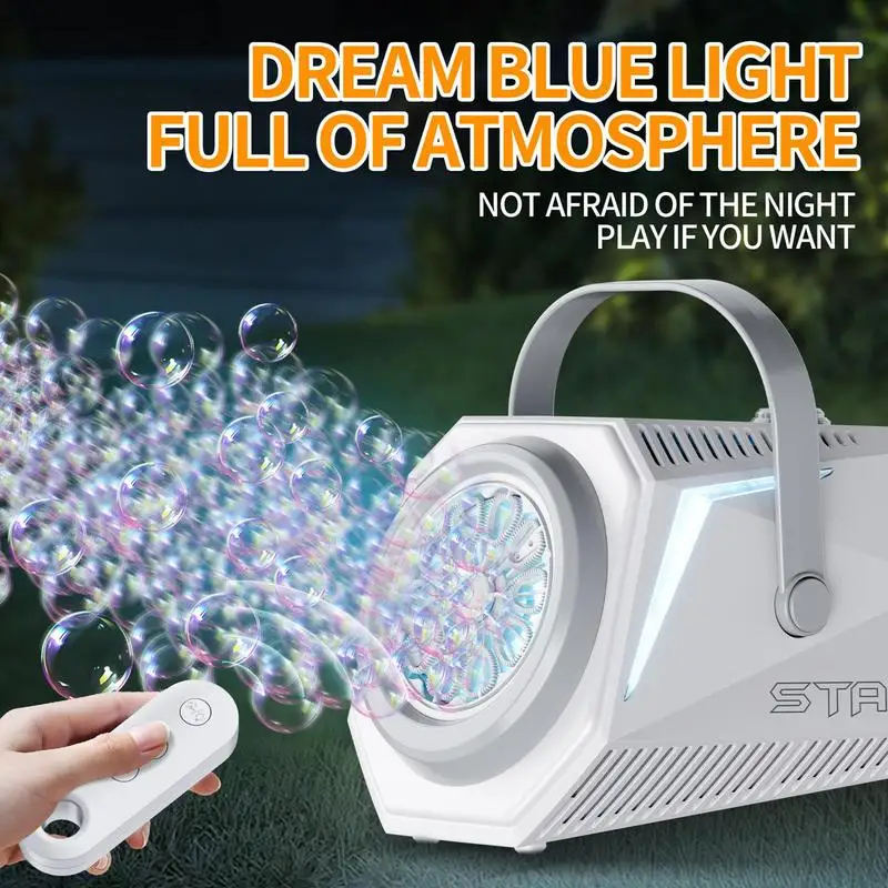 전기 무대 버블 메이커, 자동 버블 메이커, 대용량 버블 머신, 파티 및 결혼 리모컨