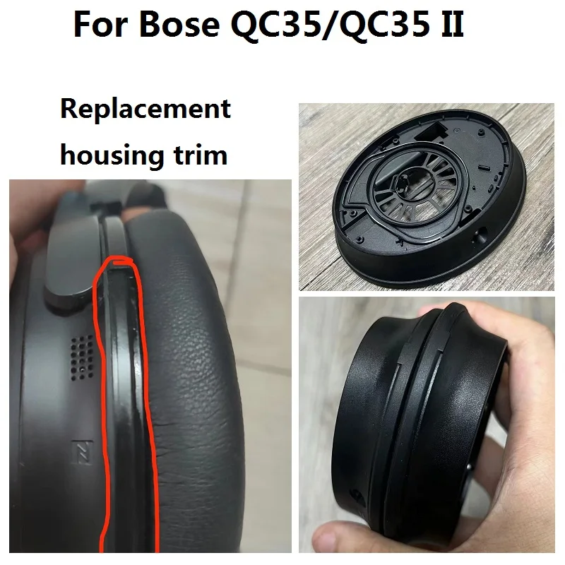Original Replacement housing trim for Bose QuietComfort QC35 QC35II Wireless Headphones Repair spare parts