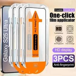 3 - Pack Easy - Install HD Tempered Glass Screen Protectors - Galaxy S20 FE