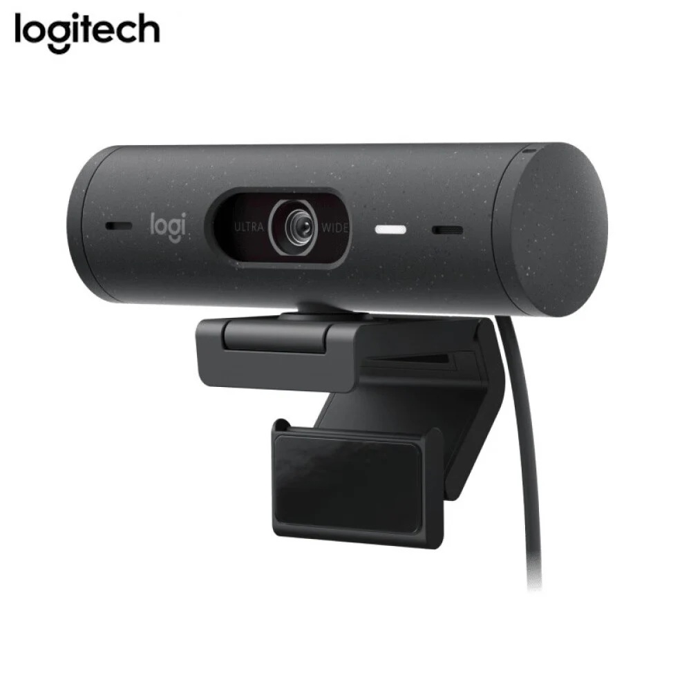 

Original Logitech Brio 500 1080P HD Wide-angle Webcam Live Broadcast/Conference/Computer Camera, With Noise Reduction Microphone