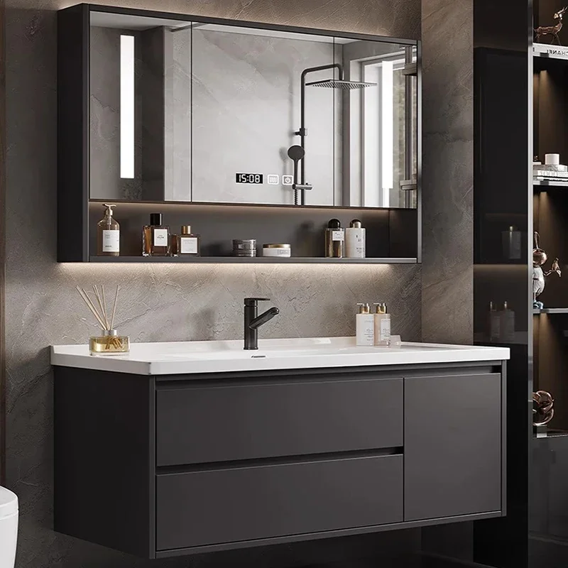 

Шкафчик под раковину для ванной комнаты, умывальник, хранилище для туалета, многофункциональная мебель для дома, полка, роскошный мобильный шкафчик для ванной, полотенце