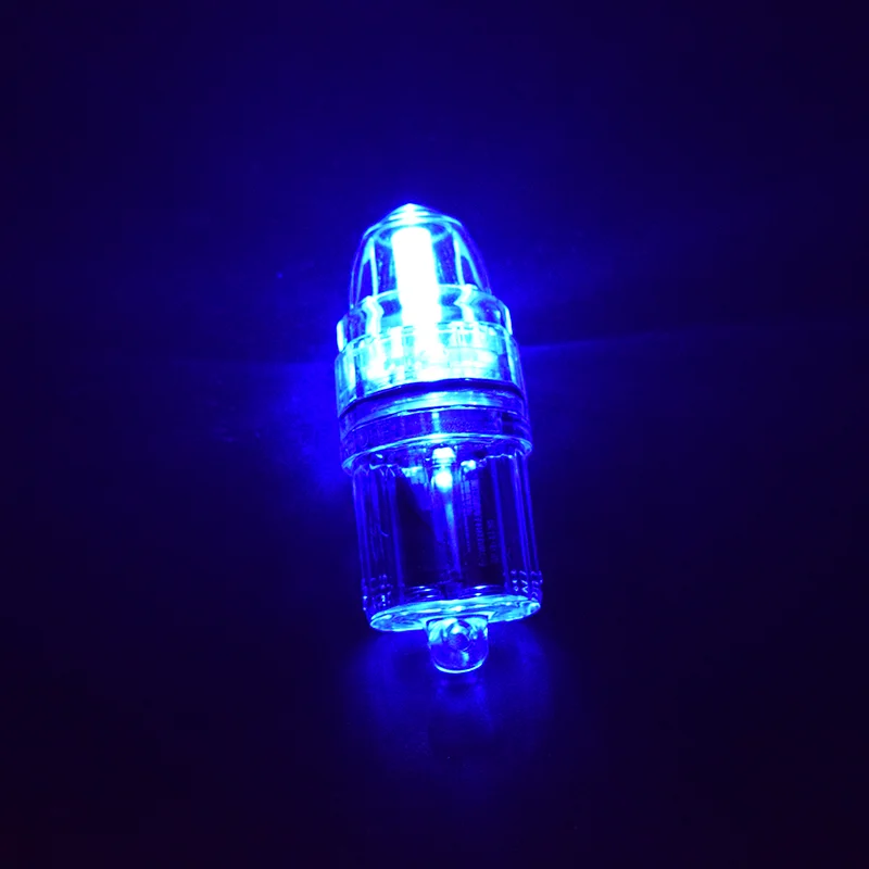 1 Piece 11cm/4.33 Inch Deep Water Fishing Light Night Underwater Lure Light Outdoor IPX6 Waterproof High Pressure Resistant