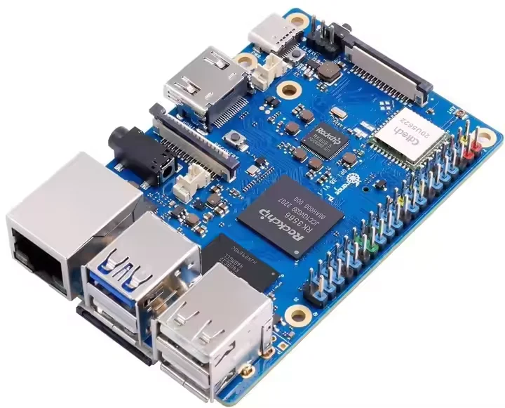 Чип Orange Pi 3B RK3566 с тремя характеристиками памяти, дополнительная ...