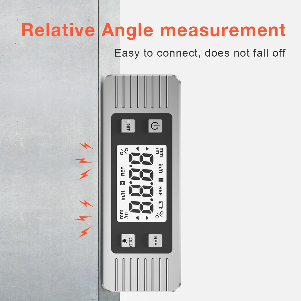 Digital Level Box Measuring Instrument for Woodworking Construction