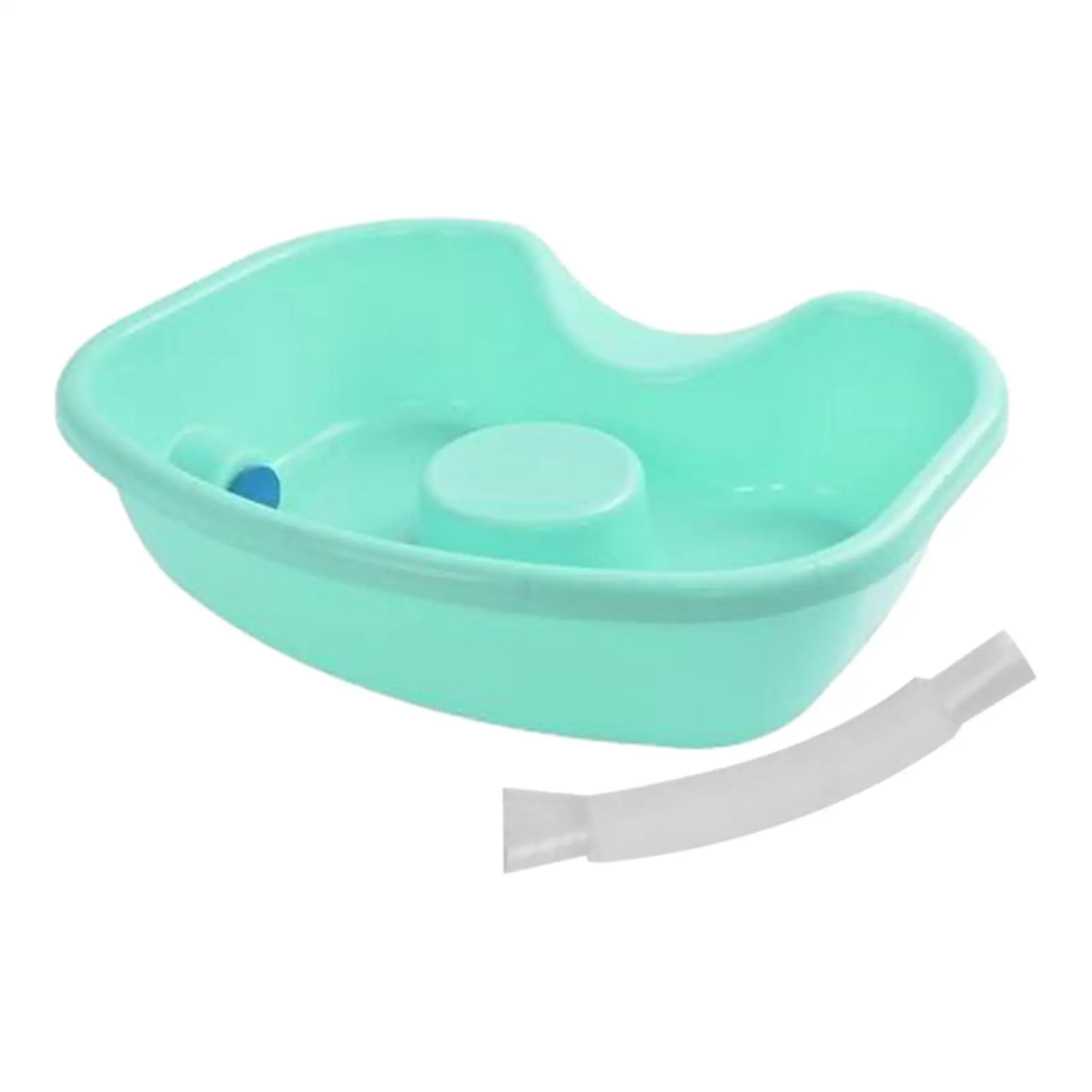 Shampoo Bowl Lightweight Bathroom Accessories Hair Wash Tub Hair Washing Basin for Home Bedside Bedridden Handicapped Seniors