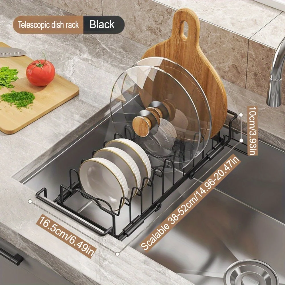 Kitchen Drain Bowl and Dish Rack 2