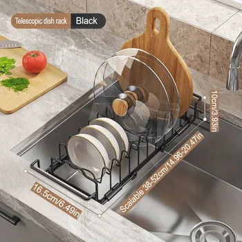 Kitchen Drain Bowl and Dish Rack 2