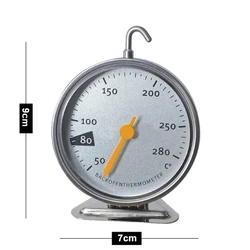 Stainless Steel Large Dial Oven Thermometer for Accurate Cooking & Baking Temperature Measurement (280)