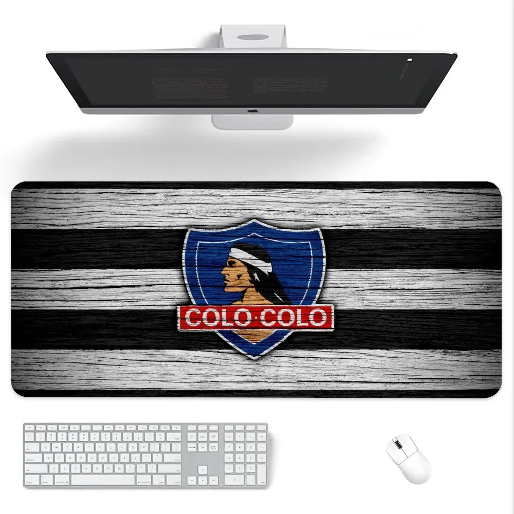 Club Socialy D-Deportivo Colo-Colo Mouse Pad Computer Laptop Gaming Office Wrist Guard Non Slip Keyboard Pad 5