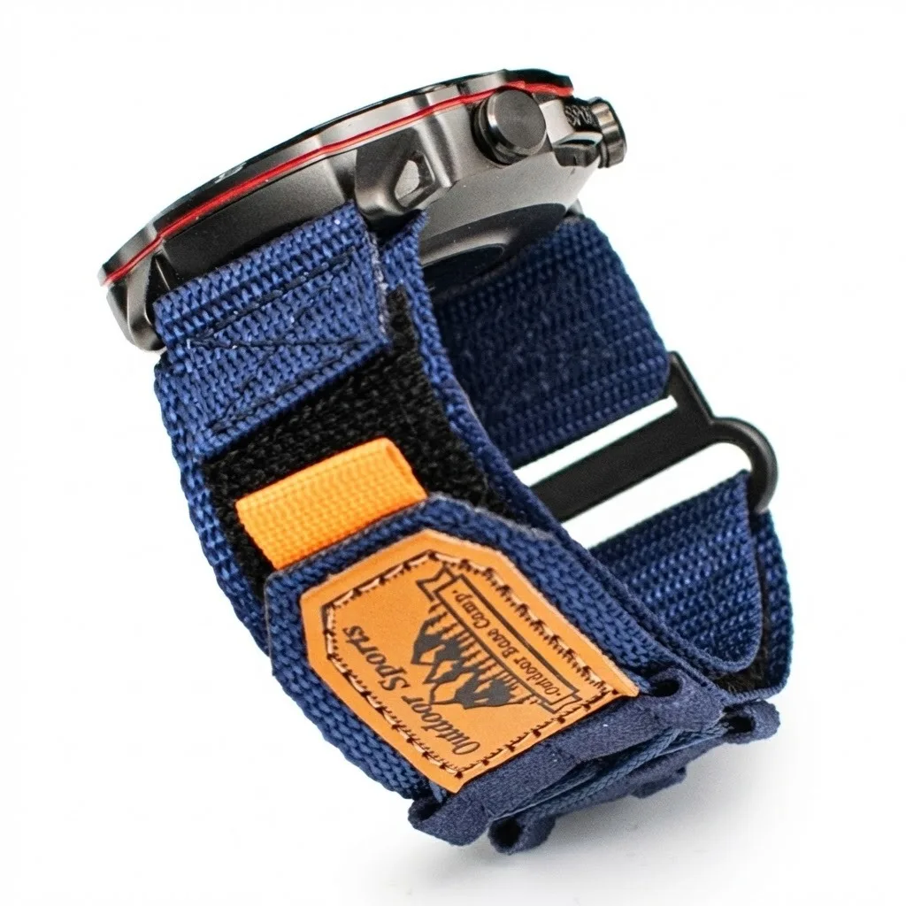 Premium 22mm Nylon Sports Watch Strap Bracelet