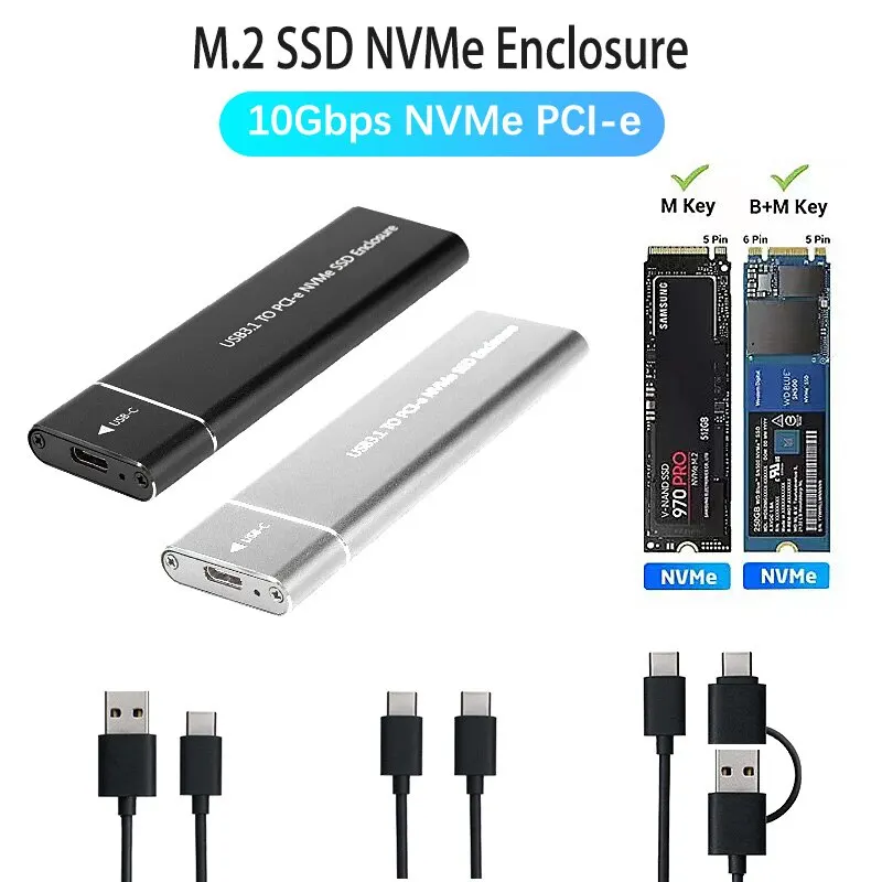 USB3.1 M.2 твердотельный корпус