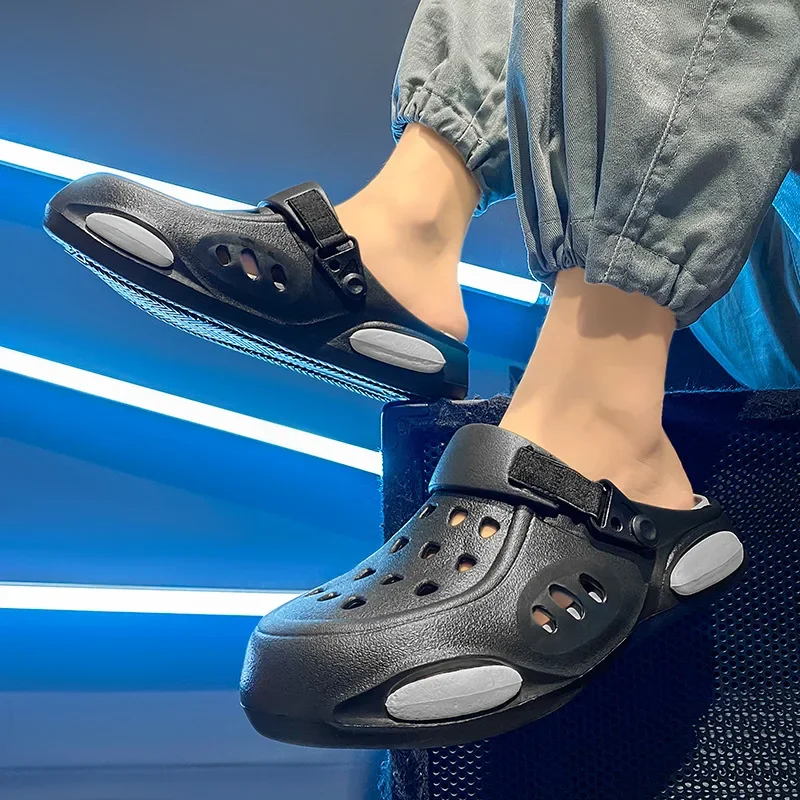 

Летние шлепанцы из ЭВА на толстой подошве для мужчин и женщин