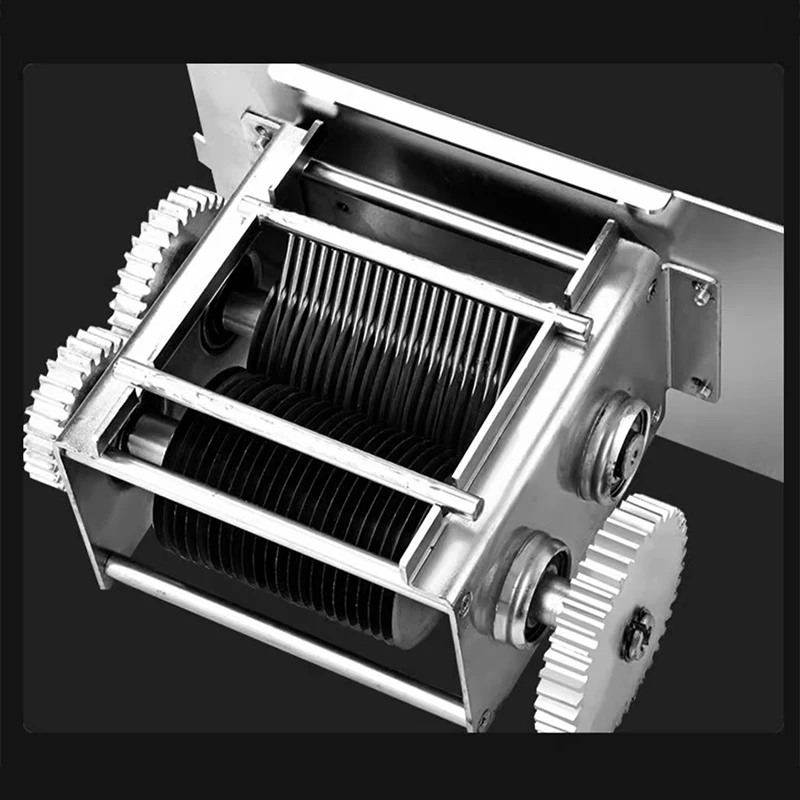 Electric Meat Cutter Machine Raw Meat Slicer Blade Stainless Steel 750W 220V Fast Slicing Speeds Versatile Applications Easy 3