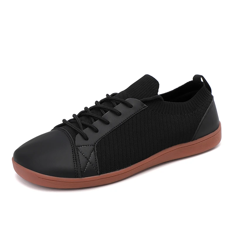 Men Wide Toe Barefoot Zero Drop Casual Sneaker Minimalist Barefoot Shoes Comfortable Walking Sneakers Running Walking Shoes New 2
