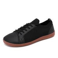 Men Wide Toe Barefoot Zero Drop Casual Sneaker Minimalist Barefoot Shoes Comfortable Walking Sneakers Running Walking Shoes New 2